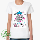 Женская футболка органик