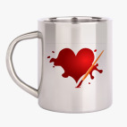 Кружка металлическая