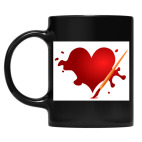 Кружка цветная UV-DTF