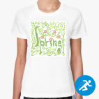 Женская спортивная футболка