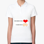 Женская рубашка поло