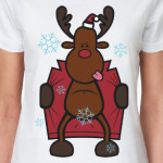 Олень в плаще