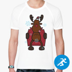 Мужская спортивная футболка