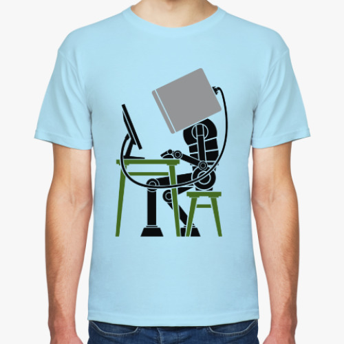 Футболка с принтом Самопознание