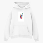 Толстовка худи оверсайз