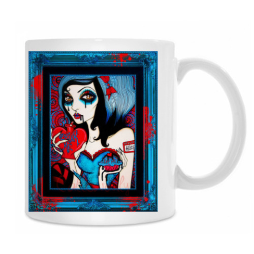 Кружка с принтом Alice