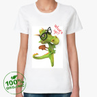 Женская футболка органик