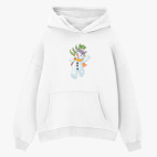 Толстовка худи оверсайз