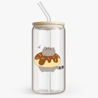 Банка с бамбуковой крышкой