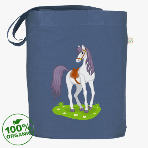 Сумка шоппер с принтом Fairytale horse