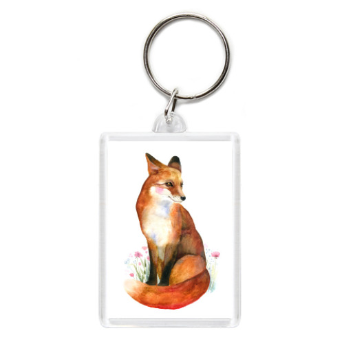 Брелок с принтом Лиса