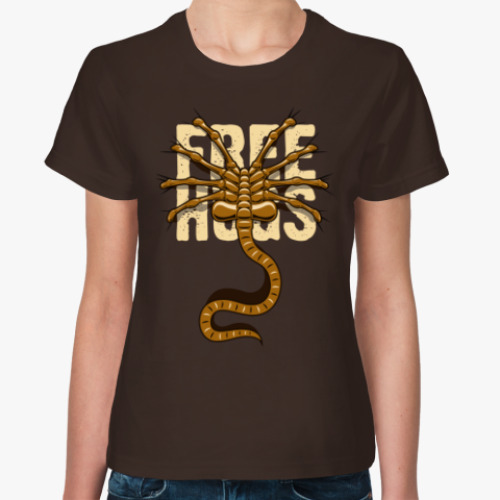 Женская футболка с принтом Free Hugs