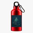 Металлическая бутылка 400 мл UV-DTF