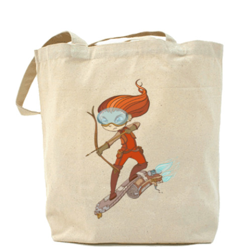 Сумка шоппер с принтом Дэнька стрелок