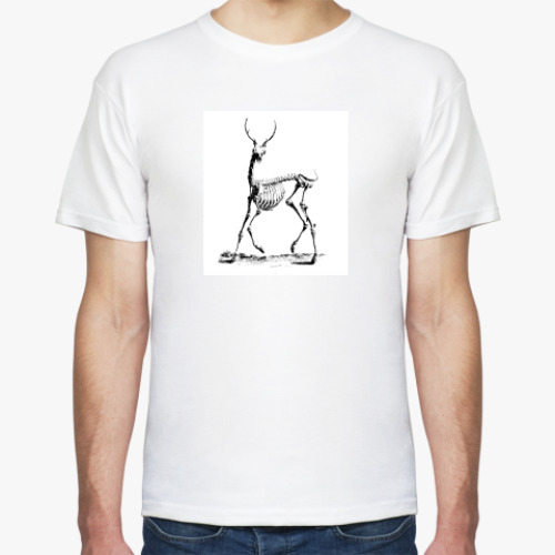 Футболка с принтом Олень