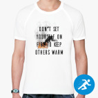 Мужская спортивная футболка