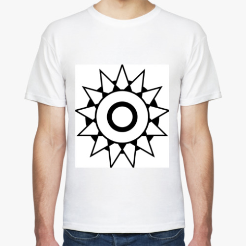 Футболка с принтом Символы