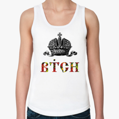 Женская майка с принтом Майка женская BTCH