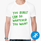 Мужская спортивная футболка