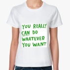 Женская футболка