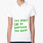 Женская рубашка поло