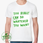 Мужская футболка органик