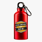 Металлическая бутылка 400 мл UV-DTF