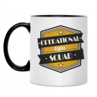 Кружка двухцветная