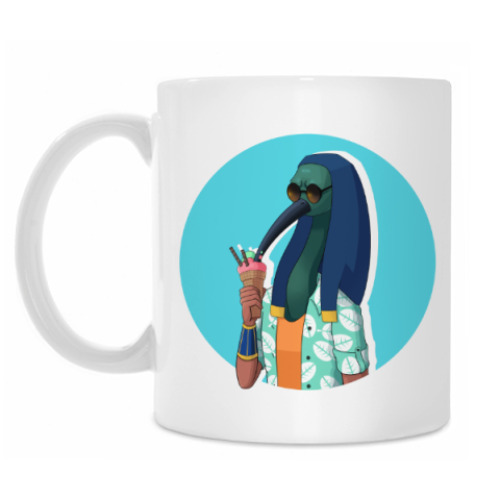 Кружка с принтом Тот на каникулах