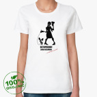 Женская футболка органик