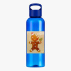 Прозрачная спортивная бутылка