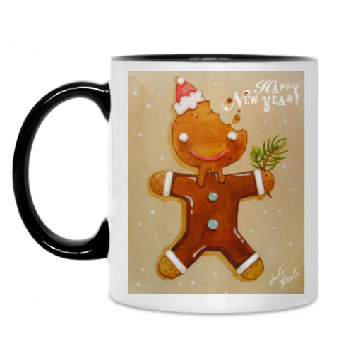 Кружка с принтом Вкусная печенька