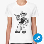 Женская спортивная футболка