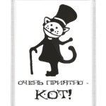 Очень приятный кот