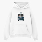 Толстовка худи оверсайз