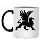 Кружка двухцветная