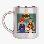 Кружка металлическая