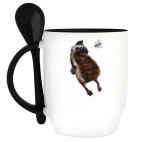 Кружка с ложкой