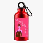 Металлическая бутылка 400 мл UV-DTF