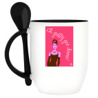 Кружка с ложкой