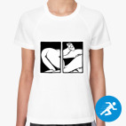 Женская спортивная футболка