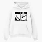 Толстовка худи оверсайз