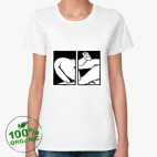 Женская футболка органик