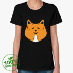 Женская футболка органик