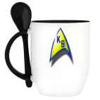 Кружка с ложкой