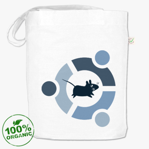 Сумка шоппер с принтом Xubuntu