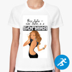 Женская спортивная футболка