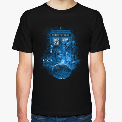 Футболка с принтом Тардис