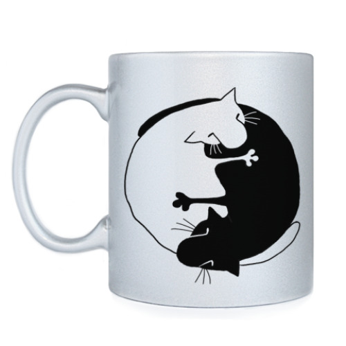 Кружка с принтом Инь-Ян