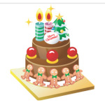 Рождественский торт